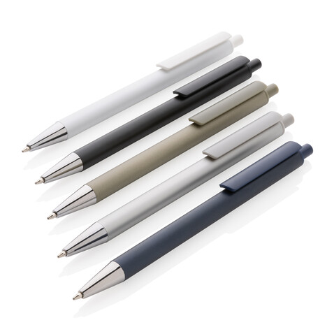 Amisk Stift aus RCS-zertifiziert recyceltem Aluminium grün bedrucken, Art.-Nr. P611.177