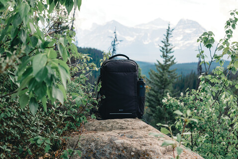 Swiss Peak AWARE™ XXL Wochenend-Reiserucksack schwarz bedrucken, Art.-Nr. P763.141