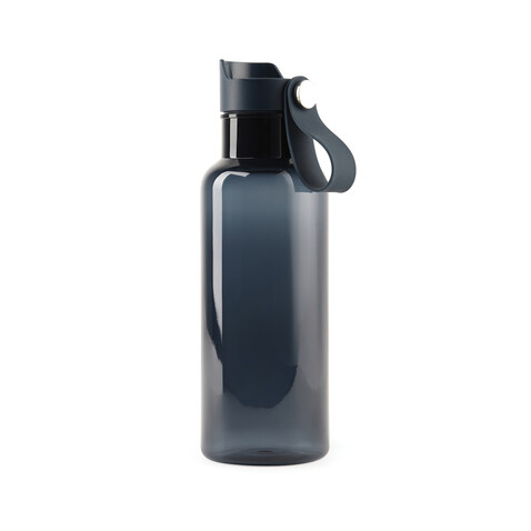 VINGA Balti 600ml Flasche aus RCS recyceltem PET navy blau bedrucken, Art.-Nr. V433015 VINGA Balti 600ml Flasche aus RCS recyceltem PET navy blau bedrucken, Art.-Nr. V433015