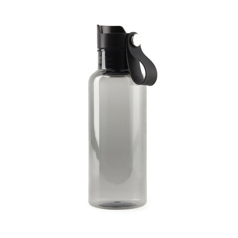 VINGA Balti 600ml Flasche aus RCS recyceltem PET schwarz bedrucken, Art.-Nr. V433001 VINGA Balti 600ml Flasche aus RCS recyceltem PET schwarz bedrucken, Art.-Nr. V433001