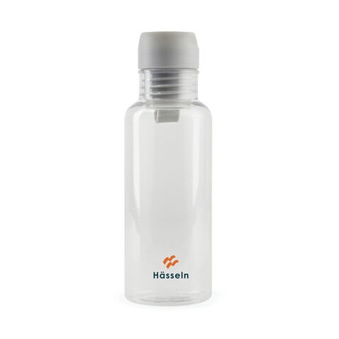 VINGA Balti 600ml Flasche aus RCS recyceltem PET transparent bedrucken, Art.-Nr. V433000