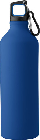 Aluminium-Trinkflasche Miles – Kobaltblau bedrucken, Art.-Nr. 023999999_967433