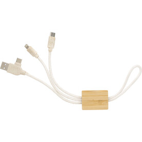 USB-Ladegerät Schlüsselanhänger Keegan – Braun bedrucken, Art.-Nr. 011999999_976587