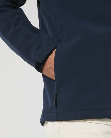 Stanley Navigator - Die Herren-Softshelljacke - French Navy - S bedrucken, Art.-Nr. STJM167C7271S