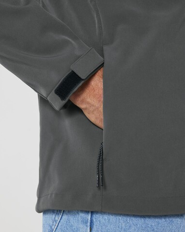 Stanley Navigator - Die Herren-Softshelljacke - Anthracite - L bedrucken, Art.-Nr. STJM167C2531L