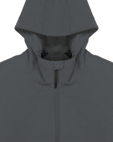Stella Discoverer - Die Damen-Softshelljacke mit Kapuze - Anthracite - L bedrucken, Art.-Nr. STJW159C2531L