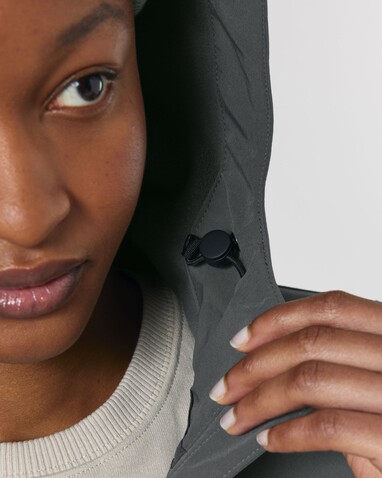 Stella Discoverer - Die Damen-Softshelljacke mit Kapuze - Anthracite - XS bedrucken, Art.-Nr. STJW159C253XS