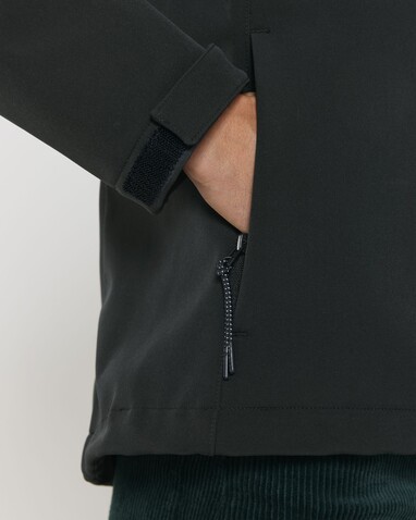 Stella Discoverer - Die Damen-Softshelljacke mit Kapuze - Black - XS bedrucken, Art.-Nr. STJW159C002XS