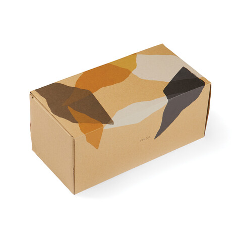 VINGA Santos kuschelige Hausschuhe aus RCS recyceltem PET off white bedrucken, Art.-Nr. V499201SM VINGA Santos kuschelige Hausschuhe aus RCS recyceltem PET off white bedrucken, Art.-Nr. V499201SM