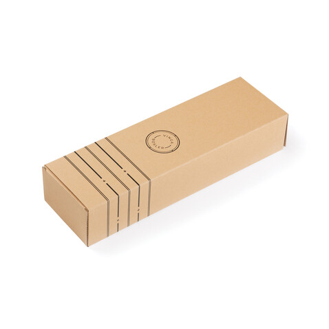 VINGA Bosler AWARE™ 21" faltbarer Schirm aus recyceltem PET beige bedrucken, Art.-Nr. V850019 VINGA Bosler AWARE™ 21" faltbarer Schirm aus recyceltem PET beige bedrucken, Art.-Nr. V850019