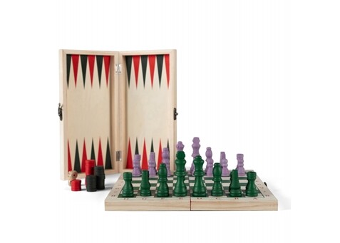 Byon Schach/Backgammon Spiel Beth - Holz bedrucken, Art.-Nr. LT53005-N0093